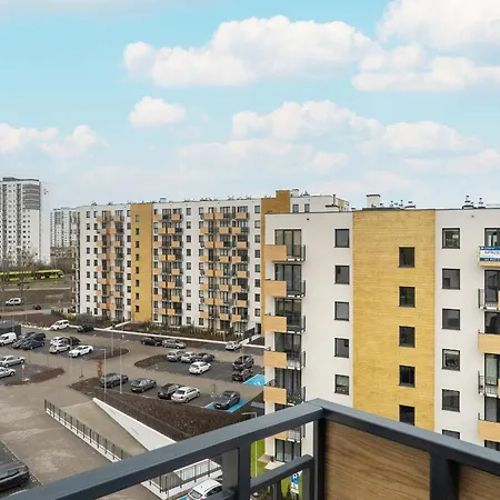 New Wagrowska With 2 Free Parking Places And Balcony In By Renters * Poznań