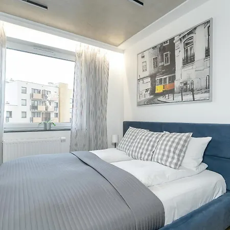 New Wagrowska With 2 Free Parking Places And Balcony In By Renters Apartment