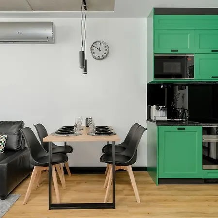 Apartment New Wagrowska With 2 Free Parking Places And Balcony In By Renters *