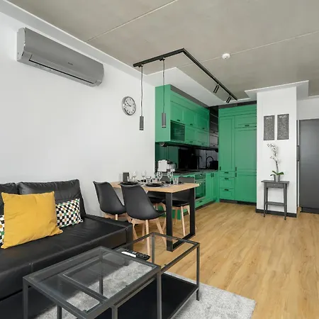 New Wagrowska With 2 Free Parking Places And Balcony In By Renters Lägenhet *
