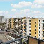 New Wagrowska With 2 Free Parking Places And Balcony In By Renters * Poznan