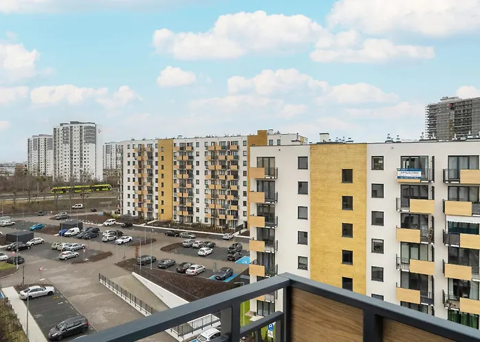 New Wagrowska With 2 Free Parking Places And Balcony In By Renters * 포즈난